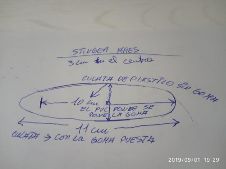 Hola compañeros,aquí os muestro otra diana de esta tarde.14 tiros a 10 metros ,balin  NH  ftt DEL 4,5.Esta 111