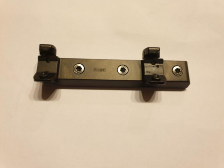 Vendo monturas originales Blaser, para visores de carril Zeiss, Leica, Meopta, Schmidt & Bender y 01