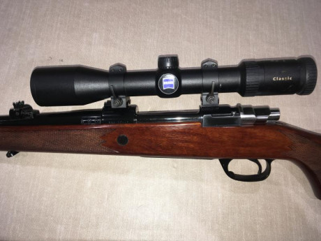 Un buen amigo vende un rifle Santa Bárbara modelo 1000 calibre 7mm RM, con monturas Warne desmontables 01