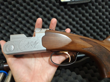 Buenas, 
Pongo a la venta escopeta Beretta 687 Silver Pigeon Modelo Sporting de 71 cm de cañón, calibre 00