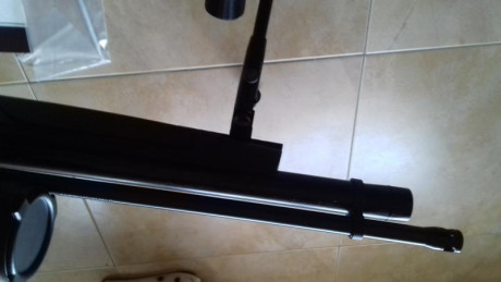 Vendo  gamo coyote cal 5.5 con 4 cargadores regulador altaros tarado a 110 bares ,con su varilla y juego 10