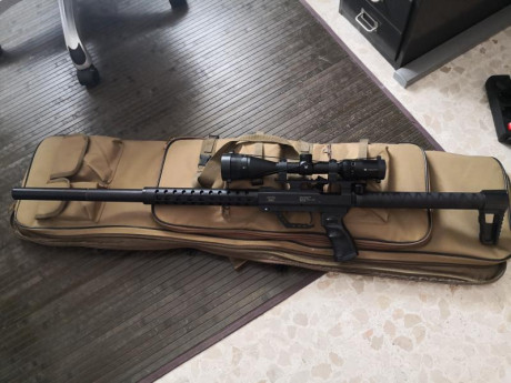 Por falta de tiempo vendo todo el equipo.

Carabina Evanix Rex 6.35 no tiene ni una caja disparada
Regulador 02