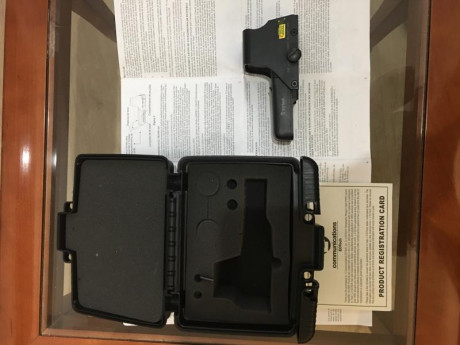 Gracias.

Vendo holográfico eotech 552 (Es de los que tienen modo de visión nocturna)
Concretamente es 02