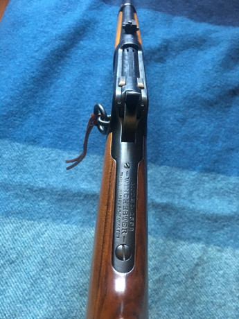 Buenas
Vendo Winchester 1892 carbine de 1918, 44-40 en buen estado de todo, repavonada de antiguo (yo 10