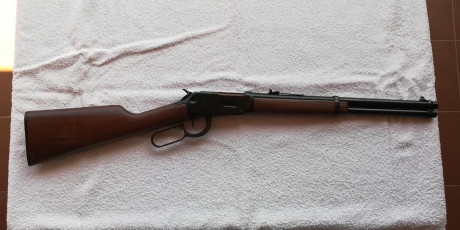 Un amigo ya mayor que anda fastidiado vende sus armas. Entre ellas está este magnífico rifle, un Wnchester 01