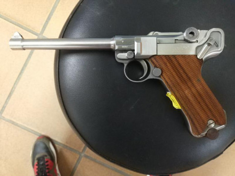 EN PERFECTO ESTADO.
Cañón a espejo.
Muy pocos disparos.
El arma se puede ver tanto en Ciudad Real como 02