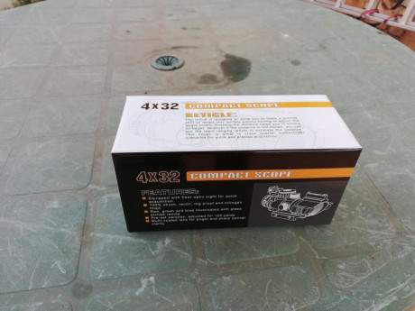 Vendo visor KONUS AS-34 2-6x28. ZOOM. Nuevo, usado sólo cuatro veces y con munición del 22LR. Muy buena 11