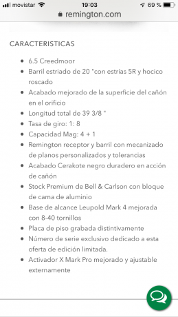 Me gustaria saber vuestra opinion/experiencia, ya que dudo entre un rifle de cerrojo en 308 ó 6,5 creedmoor. 42