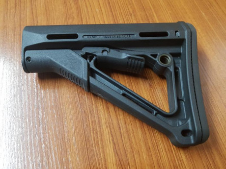  Vendido 

Vendo Culata Magpul CTR Mil-Spec para AR-15 y similares, también Cantonera Magpul Rubber Butt-Pad.
Todo 01