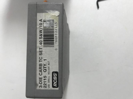 Se venden dies del 40 &W también alivia percutor, 50€
Contestar por privado o Wassap 640 111 779 00