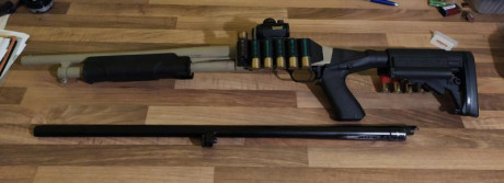 Por haber adquirido escopeta semiautomática para competir en IPSC vendo escopeta Maverick 88 (igual que 01