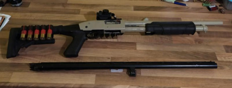 Por haber adquirido escopeta semiautomática para competir en IPSC vendo escopeta Maverick 88 (igual que 00