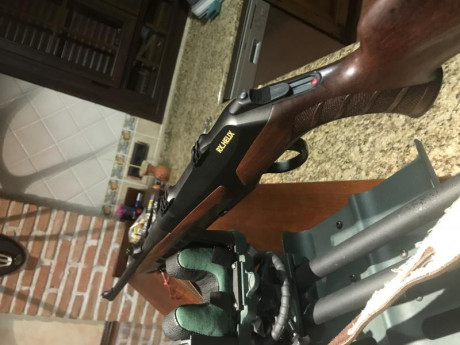 Rifle como nuevo agrupa cualquier municion comercial, con la Ks hace cacahuetes, espectacular para batidas, 00