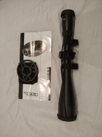 Vendo visor BSA modelo Quarry King QK8-32x56SWF320. En perfecto estado de funcionamiento y estético. No 02