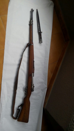 Buenos días.
A la venta este Mauser chileno mod.1912 fabricado por Steyr ( Austria ).
El arma se encuentra 01