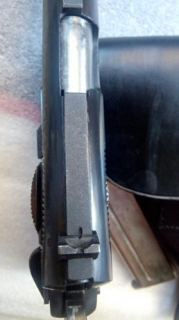 Llama modelo Especial, guiada como 38 Super Auto/ 9mm Largo.
Dispara sin problema alguno los dos calibres. 42