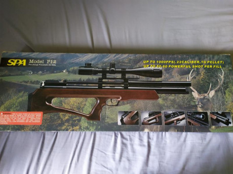 Vendo carabina que casi todo el mundo conoce calibre 5,5 tiene algunas mejoras como cañón Lothar mecanizado 02