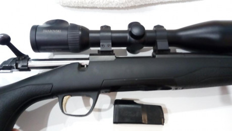 RIFLE BROWNING XBOLT CALIBRE 270 WSM, IMPECABLE ESTADO. AGRUPACIÓN EXTRAORDINARIA A 200 M. SE ADMITE PRUEBA 01
