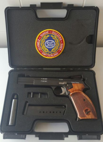 Hola amigos estoy interesado en comprar la mítica Sig P210 SuperTarget, la de 6" en calibre 9mm

Si 80