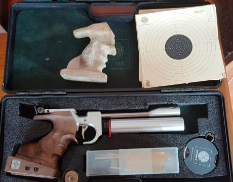 Vendo pistola Steyr Lp2 Compact con revision realizada por Ibergrips y en perfecto estado. La entrego 02
