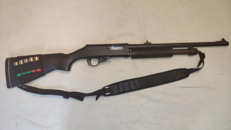  Import Mi8 2711.jpg Vendo escopeta Franchi de corredera, 5+1, por 150,00€. Se puede ver en Barcelona. 02