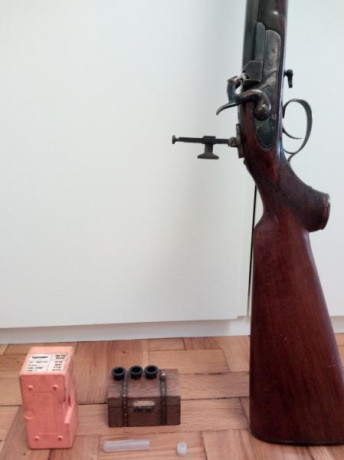 Buenas a todos ,pues lo dicho por falta de tiempo para dedicarselo vendo un AMR rigby tipe de calibre 00
