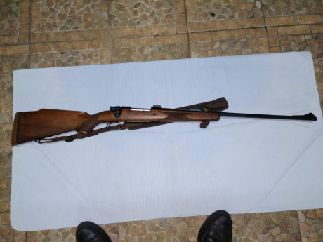Vendo Rifle Santa Bárbara 308. Lo vendo por exceso de armas. Estado impecable. 500 € + gastos de envio

Tel. 00