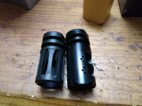 Vendo freno usado para ar 15 , en perfecto estado 25€  rosca  1/2X28 para el 222
8mm,7mm, 308m 44 40 9mm 01