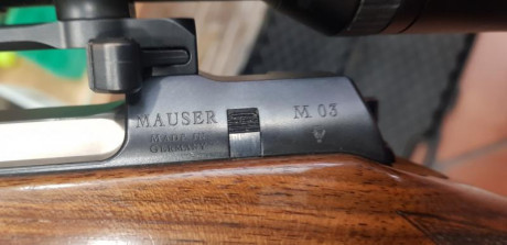 Muy cuidado , con visor Helia CT 3-10X50 , bases Mauser sta en Madrid 00