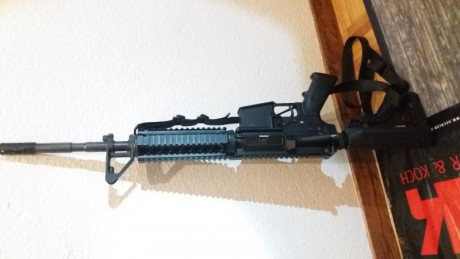 Vendo mi Ar-15 Marca Schmeisser. 

Lo compre en el año 2012 y ha tenido un solo propietario,no ha disparado 02