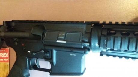 Vendo mi Ar-15 Marca Schmeisser. 

Lo compre en el año 2012 y ha tenido un solo propietario,no ha disparado 00