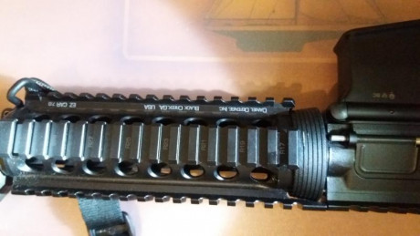 Vendo mi Ar-15 Marca Schmeisser. 

Lo compre en el año 2012 y ha tenido un solo propietario,no ha disparado 11