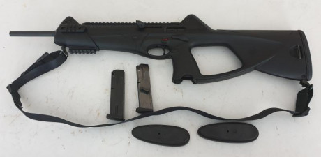 Se vende carabina Beretta CX4 Storm calibre 9mm, posible sobre 500 disparos, se incluye correa, 2 alargadores 01