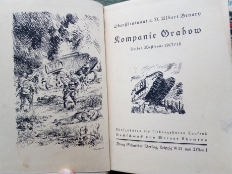 Buenas.
Pongo en venta dos libros alemanes de 1934 y 1935  escritos en alemán con letras góticas del escritor 01