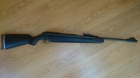 vendo diana 48 4.5,tiene la culata de madera original pintada en negro,muelle y sello recien cambiados,cantonera 01