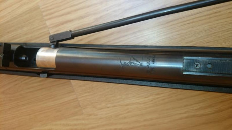 vendo diana 48 4.5,tiene la culata de madera original pintada en negro,muelle y sello recien cambiados,cantonera 00