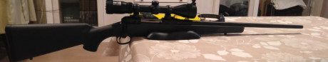 Saludos, vendo rifle Savage, modelo Stevens 200, calibre 308 Winchester, (7'62*51), con visor DOA 600 10