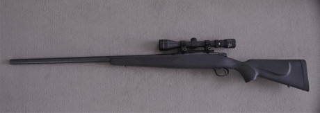 Se vende rifle Marlin X7 VH de cañón grueso en calibre 22-250 . Buen estado con inevitables signos de 02