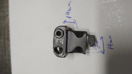 Monturas sulher para visores grandes 8x56
Dado la falta de un tornillo pasante y lo feas de la pieza al 01