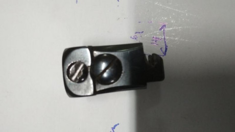 Monturas sulher para visores grandes 8x56
Dado la falta de un tornillo pasante y lo feas de la pieza al 00