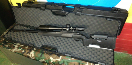 Buenas como reza en el título, vendo mi muleto de SABATTI FCLASS STOCK-RGM en 7 mm RSAUM. Un compendio 10