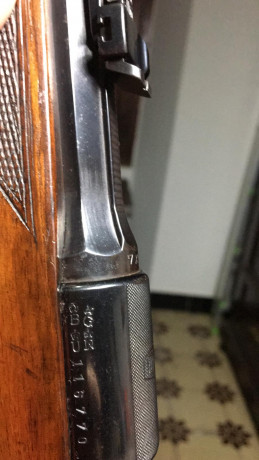 Vendo Mauser modelo Sporter  calibre 7x57 en perfecto estado de conservación, cañón octogonal,seguro de 00