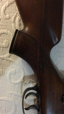 Vendo Mauser 66 de lujo con incrustaciones de Oro, dos visores con monturas Shuller, uno un zeiss y otro 02