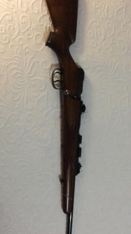 Vendo Mauser 66 de lujo con incrustaciones de Oro, dos visores con monturas Shuller, uno un zeiss y otro 01