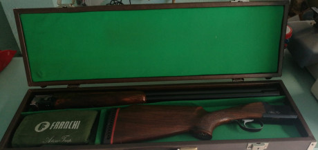 Un amigo vende una Franchi Astore trap en perfecto estado de madera y hierros. 
Muy poco usada. 
Cañones 11