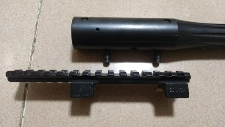 Un compañero vende un cañón match Blaser r-8 en calibre 300 Win  Mag con montura desmontable Contessa 02