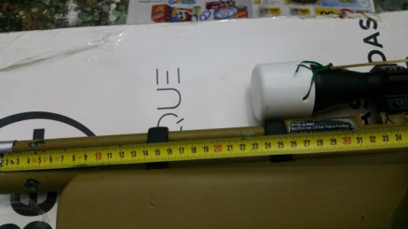Hola  . Vendo esta carabina pcp hasan , at44 monotiro , tal cual se ve en las fotos ,  !  SIN VISOR , 01