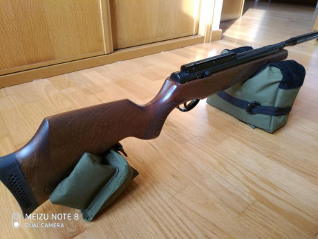 Ya la conocéis, 3 kg de precisión made in UK, calibre 4.5 , potencia FAC, comprada en este 2019, modelo 01