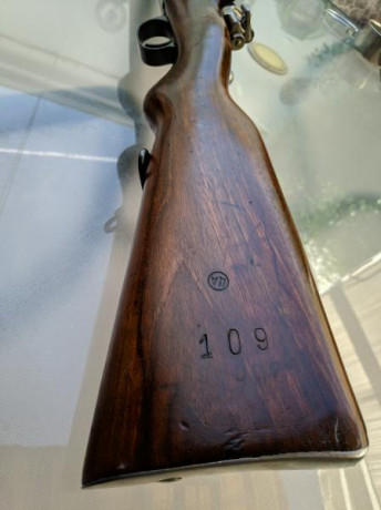 Buenos días, compañeros. Vendo muy a mi pesar mi Mauser M24/47 en perfecto estado. Tiene algunas marcas 41