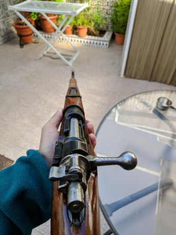 Buenos días, compañeros. Vendo muy a mi pesar mi Mauser M24/47 en perfecto estado. Tiene algunas marcas 50